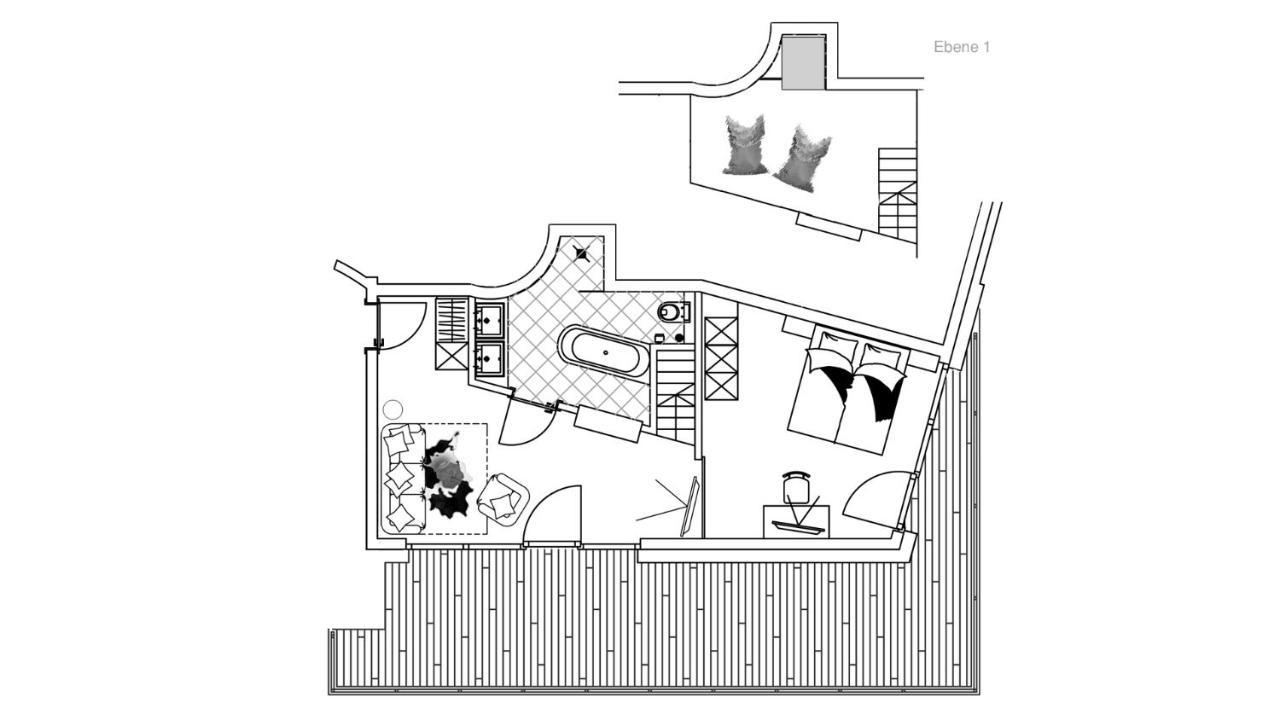 Junior Suite mit Balkon